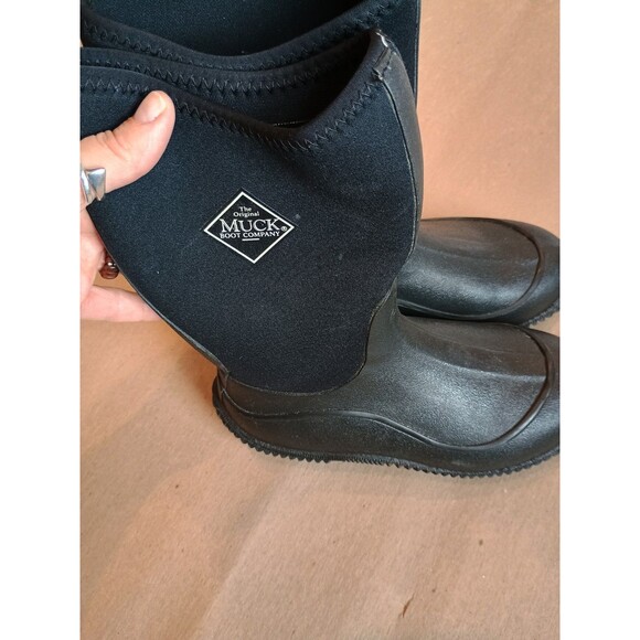 The Original Muck Boot Company, Kids' Black Pull On Boot, Sz. 4 - Picture 7 of 7